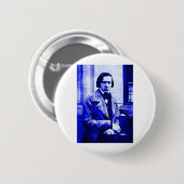 Blauer Chopin Button (Vorne & Hinten)