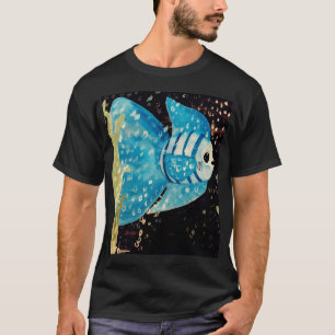 Blauer Clownfisch T-Shirt