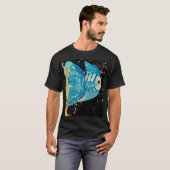 Blauer Clownfisch T-Shirt (Vorne ganz)