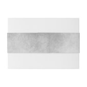 Blauer Conch Muschel Einladung Bauchband Einladungsbanderole (Rückseitenbeispiel)