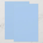Blauer Cornflower Blau Farbe (Vorne/Hinten)