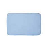 Blauer Cornflower Blau Farbe Badematte (Vorderseite)