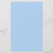 Blauer Cornflower Blau Farbe Flyer (Hinten)