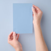Blauer Cornflower Blau Farbe Flyer (Handgriff)