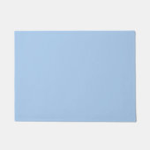 Blauer Cornflower Blau Farbe Fußmatte (Vorderseite)
