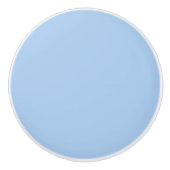Blauer Cornflower Blau Farbe Keramikknauf (Vorderseite)
