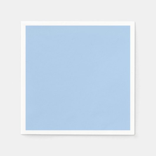 Blauer Cornflower Blau Farbe Serviette (Vorderseite)