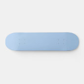 Blauer Cornflower Blau Farbe Skateboard (Horizontal)