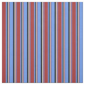 Blauer Cornflower, Braun, leichter Cyan und Schwar Stoff (Muster)