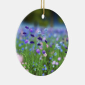 Blauer Cornflower Ornament (Rechts)