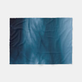 Blauer Cumulus Fleecedecke (Vorderseite (Horizontal))
