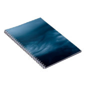 Blauer Cumulus Notizblock (Rechte Seite)