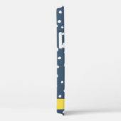 Blauer Dalmatiner Punkte, Punkte, Punkte, Punkte,  Case-Mate iPhone Hülle (Rückseite / Rechts)