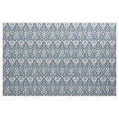 Blauer Damaststoff Stoff (Fat Quarter (45,7 x 55,9 cm))