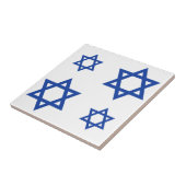 Blauer Davidsstern Fliese (Seite)