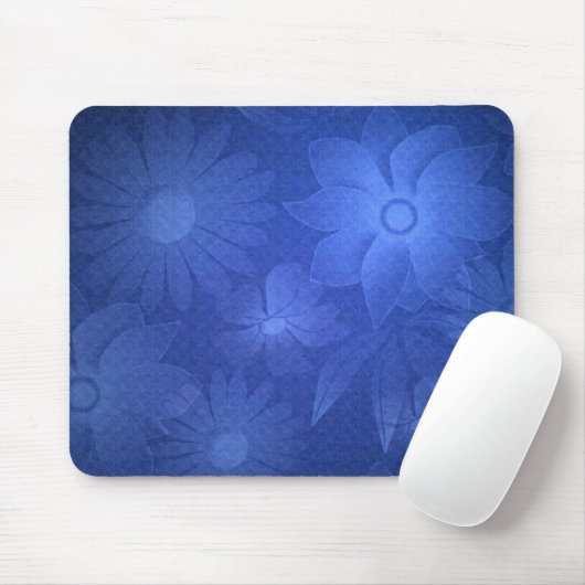 Blauer Deko Mousepad (Mit Mouse)