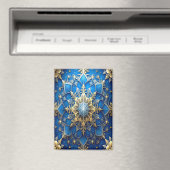 Blauer Dekorativer Weihnachtsmagnet Magnet (In Situ (Geschirrspüler))
