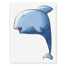 Blauer Delphin