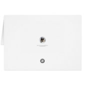 Blauer Delphin (Rückseite Horizontal)