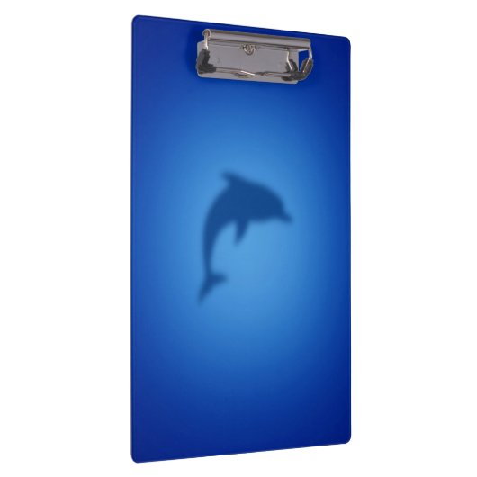 Blauer Delphin Klemmbrett (Rechts)