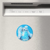 Blauer Delphin Magnet (In Situ (Geschirrspüler))