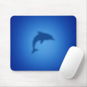 Blauer Delphin Mousepad (Mit Mouse)