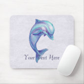 Blauer Delphin Mousepad (Mit Mouse)
