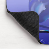 Blauer Delphin Mousepad (Ecke)