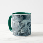 Blauer Delphin Tasse (Vorderseite Links)