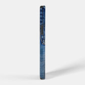Blauer Denim iPhone Hülle (Rechte Seite)