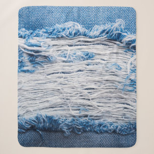 Blauer denim Jeans Textur mit Platz für Text Sherpadecke