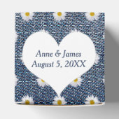 Blauer Denim mit Milchprodukten Geschenkschachtel (Oben)