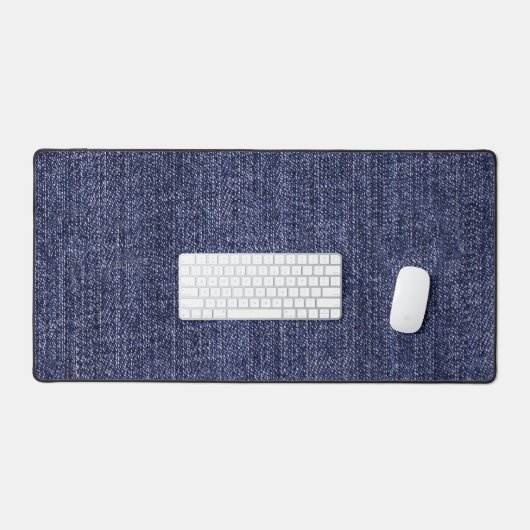 Blauer Denim Schreibtischunterlage (Tastatur & Maus)