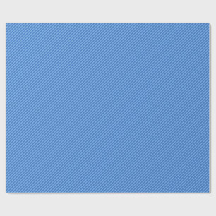 Blauer Diagonal gestreift Geschenkpapier