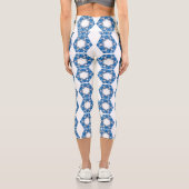 Blauer Diamant Capri Leggings (Rückseite)