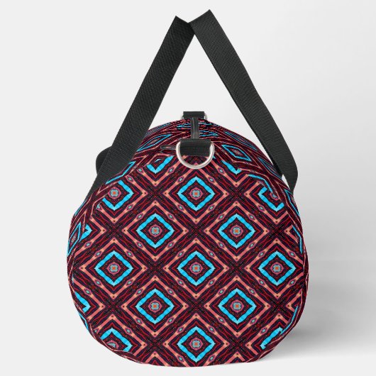 Blauer Diamant Duffle Bag (Linke Seite)
