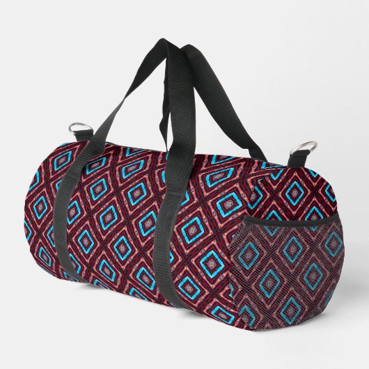 Blauer Diamant Duffle Bag (Rechte Ecke)