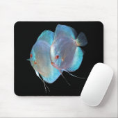 Blauer Diamantdiskusfisch ,No.01 Mousepad (Mit Mouse)