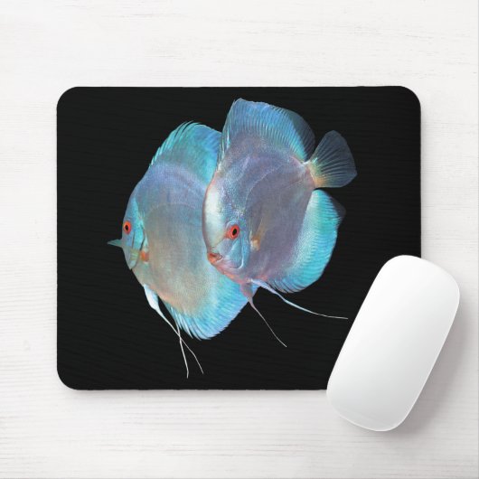 Blauer Diamantdiskusfisch ,No.01 Mousepad (Mit Mouse)