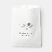 Blauer Dickicht Geschenktütchen (Vorderseite)