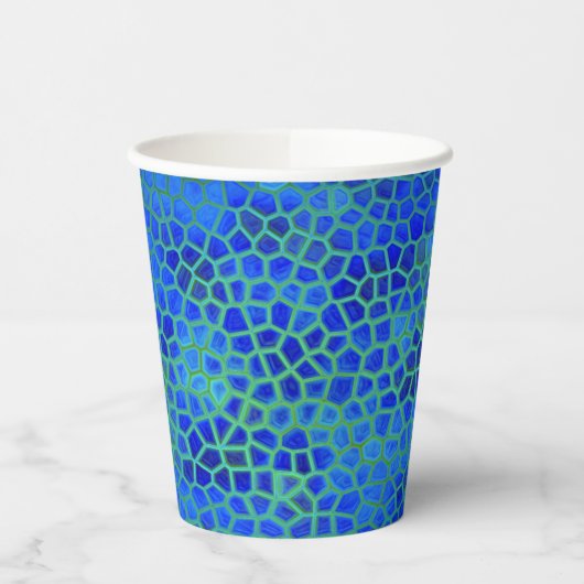 Blauer Dinosaurier verborgen Pappbecher (Links)