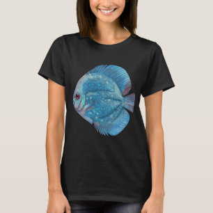 Blauer Diskusfisch T-Shirt