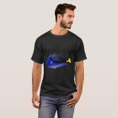 Blauer Doktorfisch T-Shirt (Vorne ganz)