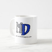 Blauer Drache 11oz MD. Tasse (Vorderseite Links)