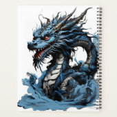 Blauer Drache 2024 Planer (Rückseite)