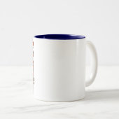 Blauer Drache 2024 Zweifarbige Tasse (VorderseiteRechts)