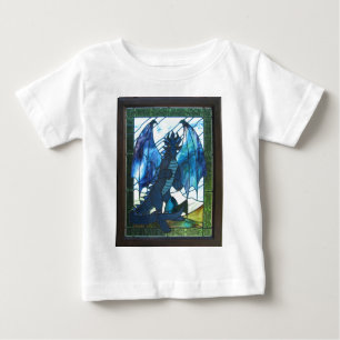 Blauer Drache Baby T-shirt