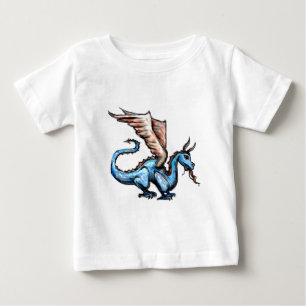 blauer Drache Baby T-shirt