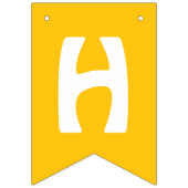 Blauer Drache Birthday Jagd Fahne Wimpelkette (Zweite Fahne)