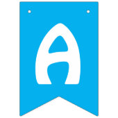 Blauer Drache Birthday Jagd Fahne Wimpelkette (Dritte Fahne)